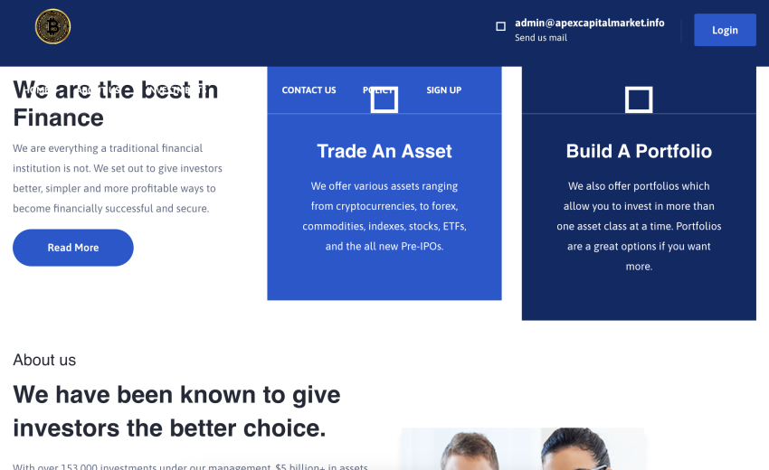 Apexcapitalmarket.info Scam Review